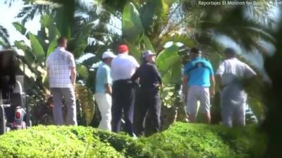 Дональд Трамп - Появилось видео первых выходных Трампа после президентства - piter.tv - США - Washington