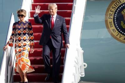 Дональд Трамп - Мелания Трамп - Джо Байден - Новый образ Мелании Трамп удивил пользователей Сети (ФОТО) - enovosty.com - Вашингтон - шт.Флорида