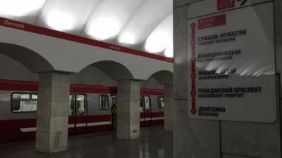 У пассажира метро обнаружили гранату во время досмотра на станции "Лесная" - piter.tv - Санкт-Петербург - р-н Выборгский
