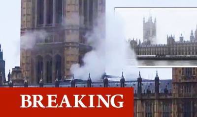 В британском парламенте сработала пожарная сигнализация: над зданием поднялся дым - unn.com.ua - Киев - Англия - Лондон - Парламент