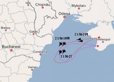 Дональд Кук - Российские самолеты произвели условное уничтожение эсминца США в Черном море - topcor.ru - США