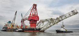 Баржа «Фортуна» возобновила укладку «Северного потока-2» в водах Дании - finanz.ru - Дания