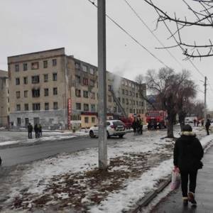 В Павлограде горит общежитие, людей эвакуируют - reporter-ua.com - Днепропетровская обл. - Павлоград