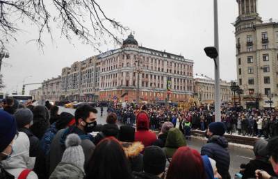 Протесты в России: участники блокировали улицы и провоцировали ОМОН - grodnonews.by
