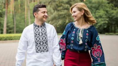 Владимир Зеленский - Елена Зеленская - Все, что нужно для счастья: Елена Зеленская трогательно поздравила мужа с днем рождения - 24tv.ua
