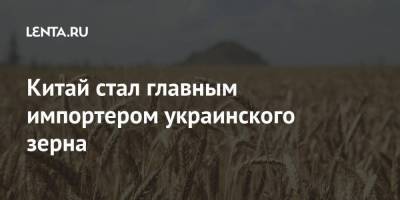 Китай стал главным импортером украинского зерна - smartmoney.one - Китай - Украина