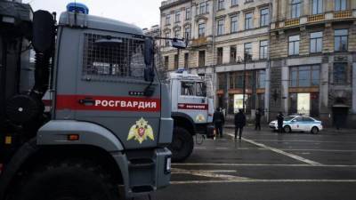 Суд в Петербурге на 7 суток арестовал напавшего на росгвардейца мужчину - piter.tv - Санкт-Петербург