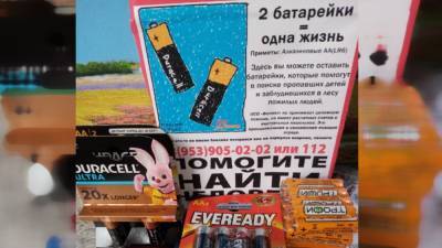 Новгородцы собрали батарейки и аккумуляторы для поисковиков из отряда «Феникс» - riafan.ru - Великий Новгород