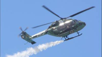 Военный вертолет с двумя пилотами на борту разбился в Индии - polit.info - Индия