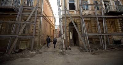 Каха Каладзе - Реставрационные работы на площади Гудиашвили в Тбилиси осмотрел мэр города - sputnik-georgia.ru - Тбилиси