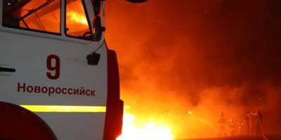 Под Анапой потушили крупный пожар в плавнях - runews24.ru - Анапа - Краснодарский край - Новороссийск - Керчь