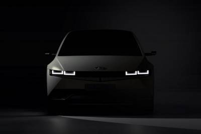 Hyundai опубликовал новый тизер электромобиля Ioniq 5, в котором анонсировал дату премьеры [видео] - itc.ua - Южная Корея