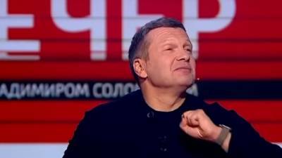 Алексей Навальный - Владимир Соловьев - Соловьев прокомментировал провокацию в сторону бойца ОМОН на митинге - politros.com