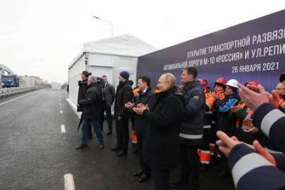 Владимир Путин - Андрей Воробьев - Владимир Путин и Андрей Воробьев открыли развязку в Химках - smartmoney.one - Россия - Московская обл.