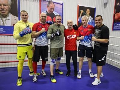 Умар Кремлев - Олег Матыцин - Совместную тренировку с олимпийскими чемпионами по боксу провели министр спорта России и президент AIBA - rosbalt.ru