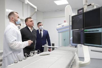 Алексей Дюмин - Алексей Дюмин посетил открывшийся после ремонта сосудистый центр - tula.mk.ru - Тула - Новомосковск - Тульская обл.
