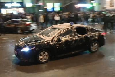 Полиция заподозрила тиктокера в разгроме автомобиля ФСБ в Москве - lenta.ru - Москва - Санкт-Петербург