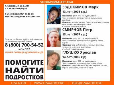 В Сосновом Бору и Петербурге ищут трех пропавших подростков - ivbg.ru - Санкт-Петербург - Петербург - Ленобласть