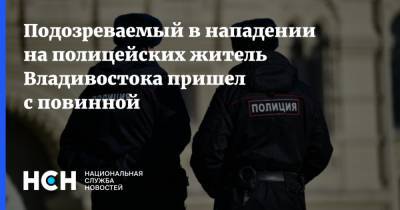 Подозреваемый в нападении на полицейских житель Владивостока пришел с повинной - nsn.fm - Владивосток