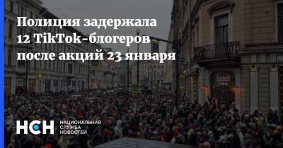 Константин Лакеев - Полиция задержала 12 TikTok-блогеров после акций 23 января - nsn.fm