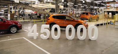 Петербургский завод Nissan выпустил 450-тысячный автомобиль - avtonovostidnya.ru - Санкт-Петербург