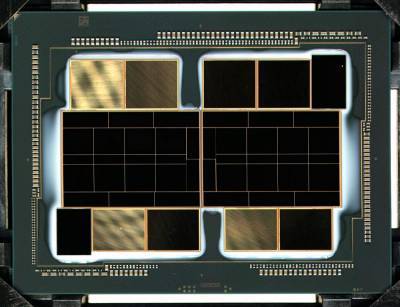 Фото: «голый» многочиповый GPU Intel Xe-HPC для высокопроизводительных ускорителей Ponte Vecchio - itc.ua