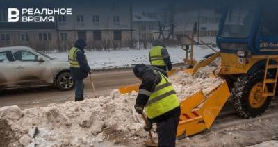В Набережных Челнах представили график очистки местных проездов от снега до конца месяца - realnoevremya.ru - Набережные Челны - Казань - Комсомольск - Татарстан