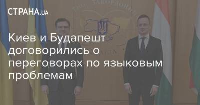 Петер Сийярто - Дмитрий Кулеба - Киев и Будапешт договорились о переговорах по языковым проблемам - strana.ua - Украина - Киев - Венгрия - Будапешт - Переговоры
