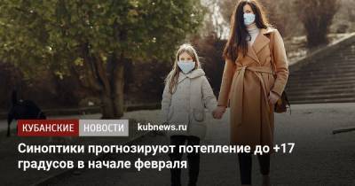 Синоптики прогнозируют потепление до +17 градусов в начале февраля - kubnews.ru - Краснодарский край - Краснодар