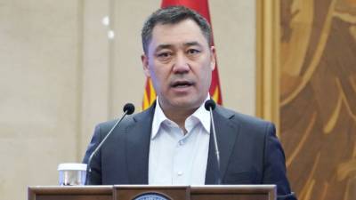 Садыр Жапаров - В Кыргызстане началась инаугурация нового президента Садыра Жапарова - mir24.tv - США - Киргизия