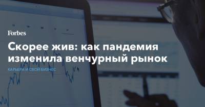 Скорее жив: как пандемия изменила венчурный рынок - forbes.ru