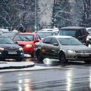 Столица замерла в пробках из-за снега - reporter-ua.com - Киев - Столица
