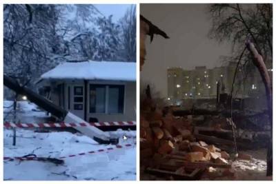 Свирепая стихия с новой силой атаковала Одессу, видео непогоды: "обрушен жилой дом, падают столбы и светофоры" - odessa.politeka.net - Одесса