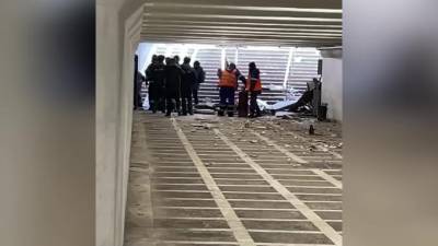В подземном переходе в Челябинске взорвался газовый баллон - piter.tv - Челябинская обл. - Челябинск