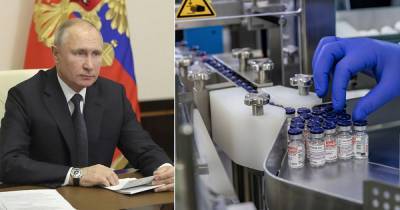 Владимир Путин - Татьяна Голикова - Путин: Производство вакцины от COVID в РФ идет с опережением графика - ren.tv