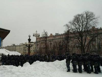 В Москве арестовали мужчину, который подрался с омоновцами на акции протеста - rosbalt.ru - Москва - респ. Чечня