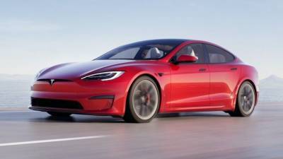 Илон Маск - Tesla показала обновленный дизайн электромобиля Model S - 5-tv.ru - США