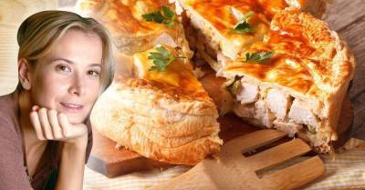 Юлия Высоцкая - Пирог с вареной курицей с фирменной перчинкой от Юлии Высоцкой - skuke.net