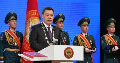 Садыр Жапаров - Садыр Жапаров вступил в должность президента Кыргызстана - dialog.tj - Швейцария - Киргизия