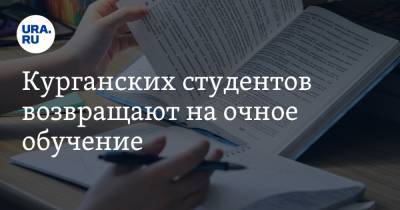 Курганских студентов возвращают на очное обучение - ura.news - Курганская обл. - Курган - Шадринск