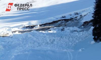 На автотрассу под Красноярском сошла лавина - fedpress.ru - Красноярский край - Красноярск - Норильск