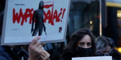 Новые протесты в Польше: закон об абортах вступил в силу - detaly.co.il - Варшава
