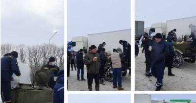 Непогода в Одесской области: людей, которые застряли на трассе, обеспечили едой - tsn.ua - Киев - Одесса - Одесская обл.