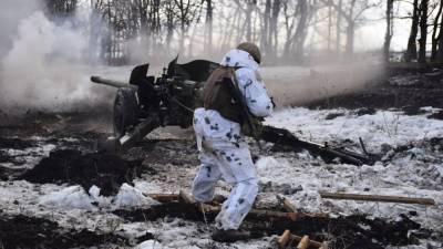 Донбасс сегодня: разрыв мины в стволе привел к потерям в ВСУ, морпехи торгуют позициями - riafan.ru - Киев - ДНР - ЛНР