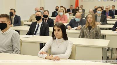 Алексей Зайцев - Молодым людям было важно узнать курс развития страны лично от Президента - преподаватель ГГУ им. Ф.Скорины - belta.by - Гомель