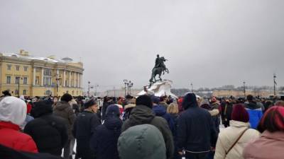 Навальный - Что известно об уголовных делах после митинга 23 января в Петербурге - piter.tv - Санкт-Петербург - район Центральный - Петербург