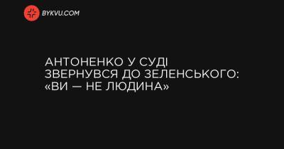 Владимир Зеленский - Павел Шеремет - Андрей Антоненко - Антоненко в суде обратился к Зеленскому: «Вы — не мужчина» - bykvu.com - Киев