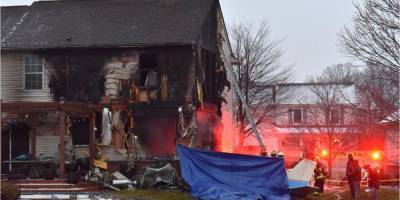 В США самолет упал на жилой дом и загорелся: трое погибших - nv.ua - США - шт. Мичиган - Лион