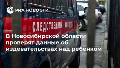 В Новосибирской области проверят данные об издевательствах над ребенком - ria.ru - Новосибирск - Новосибирская обл.