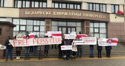 Ольга Чемоданова - Новые акции в Минске, задержанных пока нет (ВИДЕО) - dsnews.ua - Белоруссия - Минск